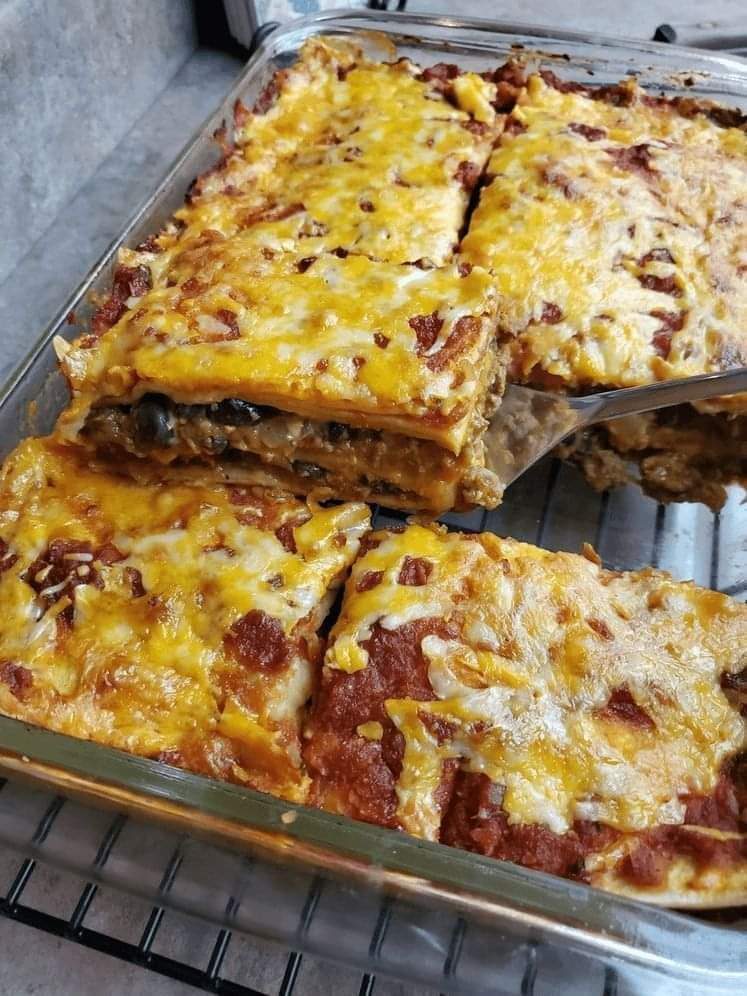 Mexican Taco Lasagna Recipe – T-hch
